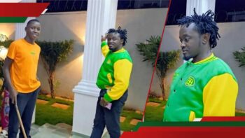 Drama at Bahati’s house after they discover snake in their compound