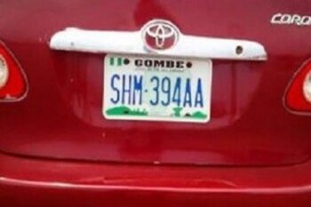 “Jewel Of The Savannah” : Codes On Gombe State License Plate Numbers And Their Meaning