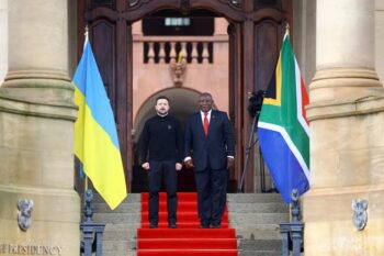 Zelensky Abruptly Ends South Africa Visit after Russian Attack