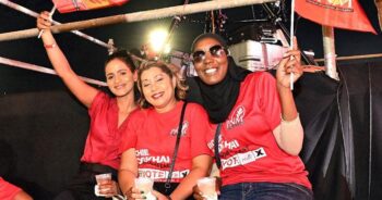 Show of passion at big red rally | Local News | trinidadexpress.com