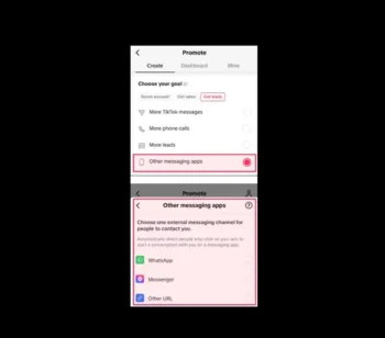 TikTok Will Enable Users to Divert Leads to Other Messaging Apps