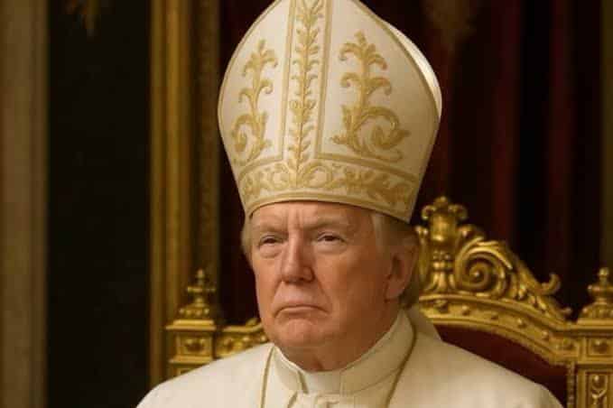 Donald Trump Shares Al-Generated Image of Himself as Pope