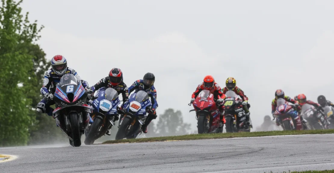 Beaubier Masters The Rain In Superbike Action From Road Atlanta