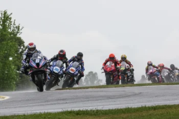 Beaubier Masters The Rain In Superbike Action From Road Atlanta