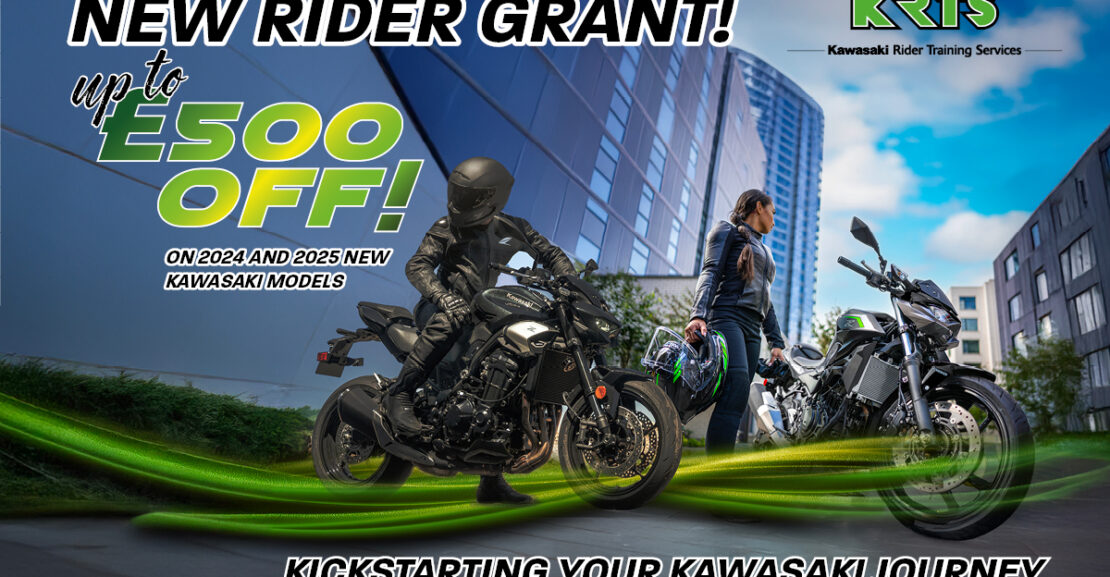 Kawasaki Launch ‘New Rider Grant’ Across A Range Of Machines