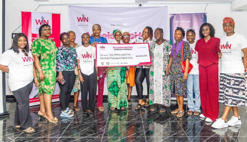 50 Women Entrepreneurs Empowered in Bariga as Women Impacting Nigeria (WIN) Marks IWD 2025 with AccelerateHer
