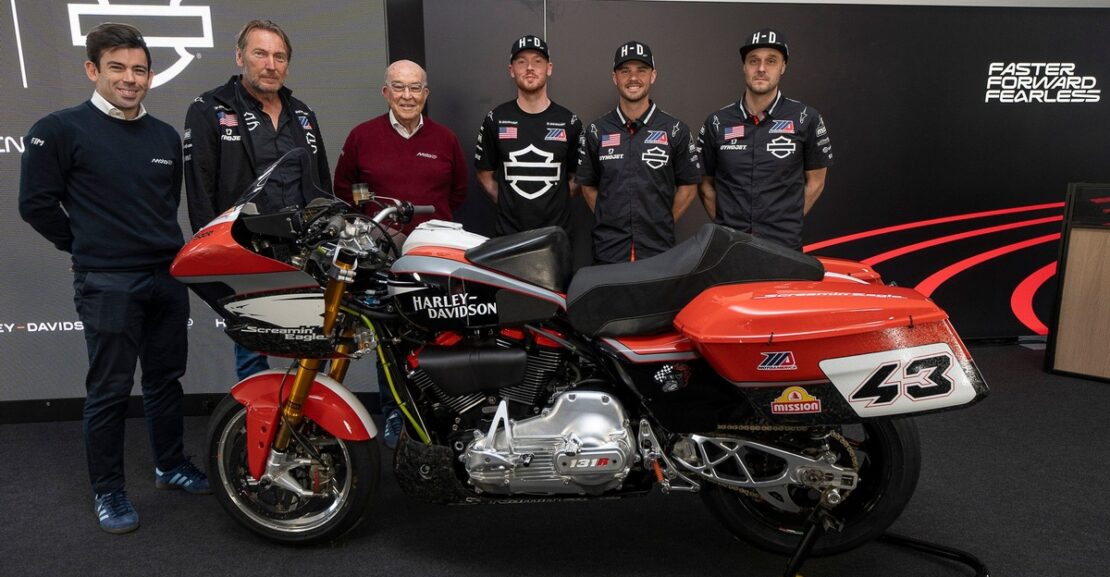 Road Glide bike to feature in new Harley-Davidson MotoGP series