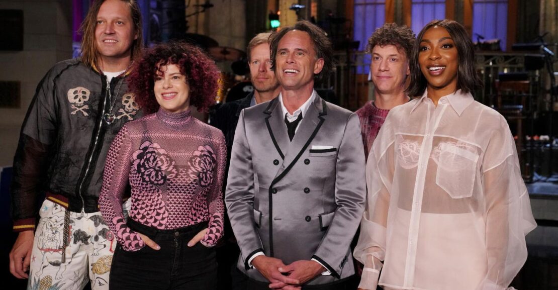 Walton Goggins Defends His Sex Symbol Status On ‘SNL’ With Arcade Fire