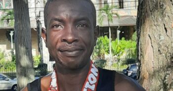 Ekesa runs in Midnight Marathon