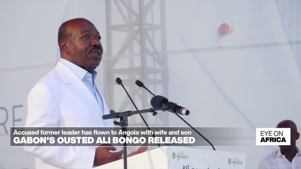 Gabon’s ousted Ali Bongo released from detention