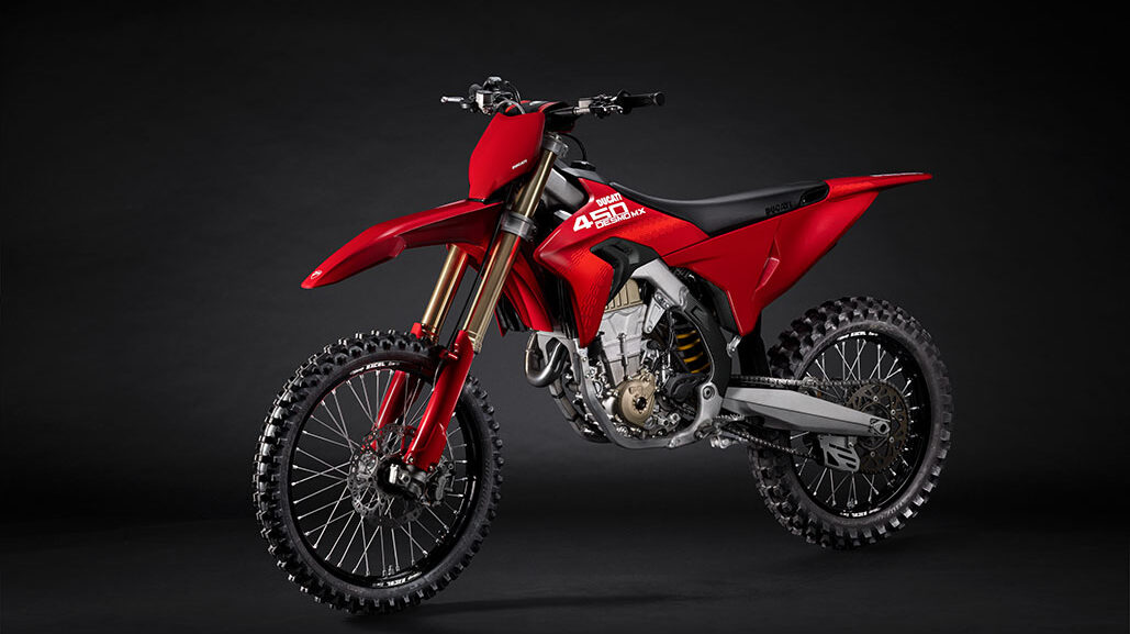 Desmo450 MX: Production of the first Ducati Motocross bike begins