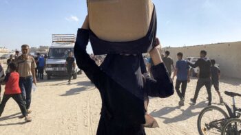 Chaos erupts on first day of US-backed aid distribution in Gaza after weeks of hunger