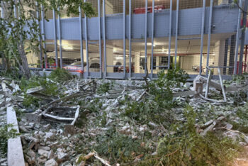 Tourist hurt by debris falling from Pattaya condo
