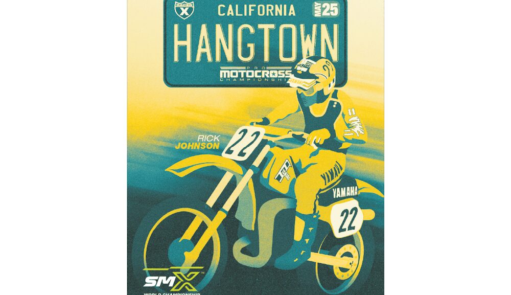 Hangtown Motocross Classic Event Sticker Available at Legends & Heroes of Motocross Tent this Weekend