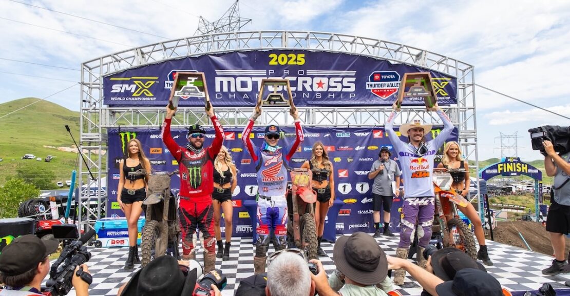 AMA NATIONAL MOTOCROSS CHAMPIONSHIP: ROUND 3 RESULTS