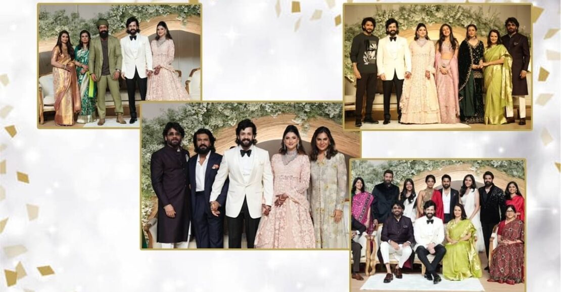 Akhil Akkineni-Zainab Ravdjee’s Reception: Mahesh Babu, Ram Charan, Yash And Suriya, Who’s Who Of South Industry Pose With Newlyweds