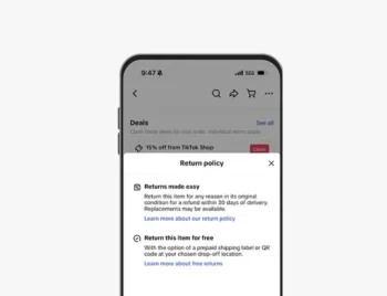 TikTok Outlines Shopping Returns Policies as Extended US Sell-Off Deadline Looms