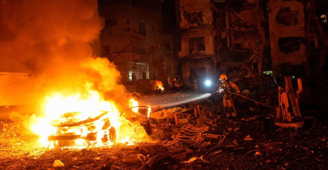 Israel Strikes State-Run Iranian TV During Live Broadcast After Iranian Missiles Kill 8 In Israel