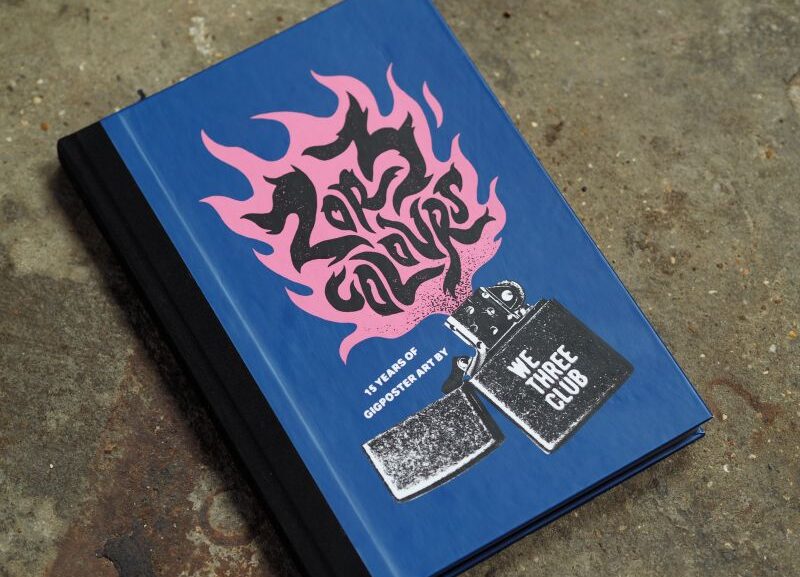 Between the covers of We Three Club’s beautiful gig poster book