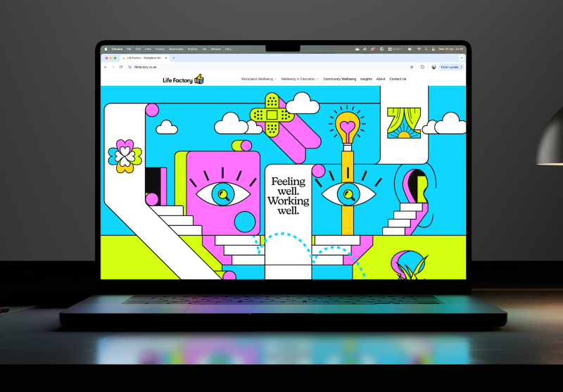 Gardiner Richardson gives well-being brand Life Factory a confident, human identity