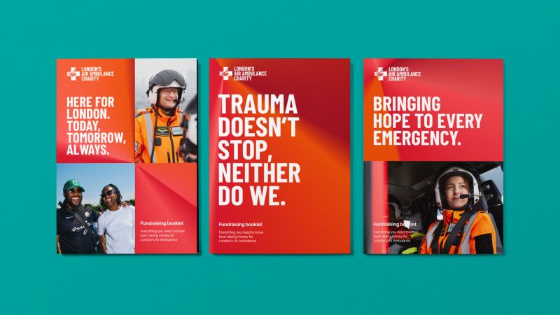 FORM rebrands London’s Air Ambulance charity