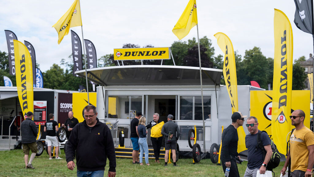 Dunlop returns to Europe’s largest adventure motorcycle festival