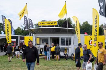 Dunlop returns to Europe’s largest adventure motorcycle festival