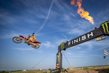 Herlings And LÄngenfelder Shine In The Sun at The MXGP of Great Britain