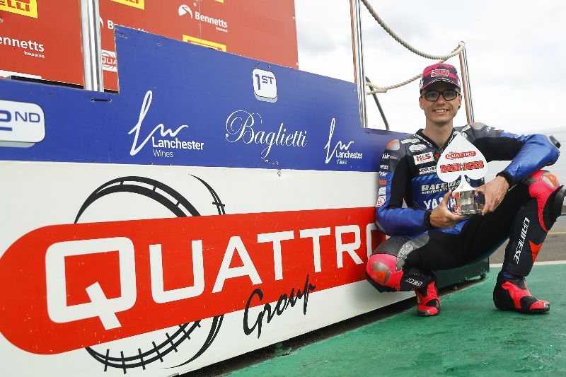 British Superbikes: Ray takes the treble to win the Quattro Group Race of Aces trophy
