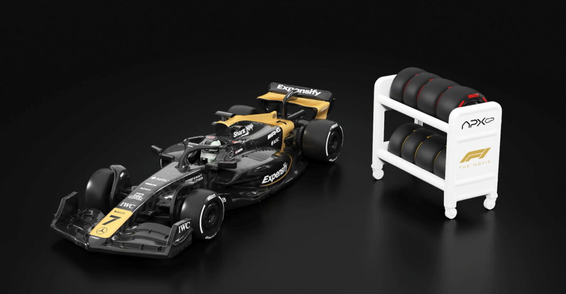 Check Out The Tiny Hot Wheels F1 Movie Car