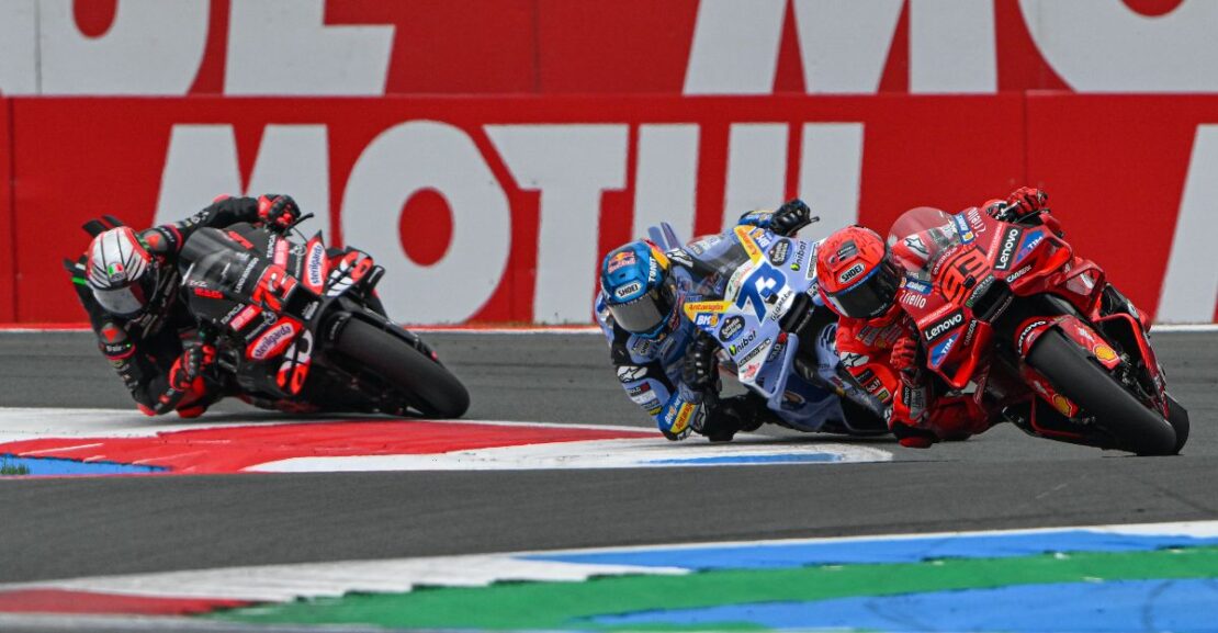 MotoGP: Marc Marquez fends off Alex Marquez for Assen Sprint glory