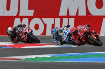 MotoGP: Marc Marquez fends off Alex Marquez for Assen Sprint glory