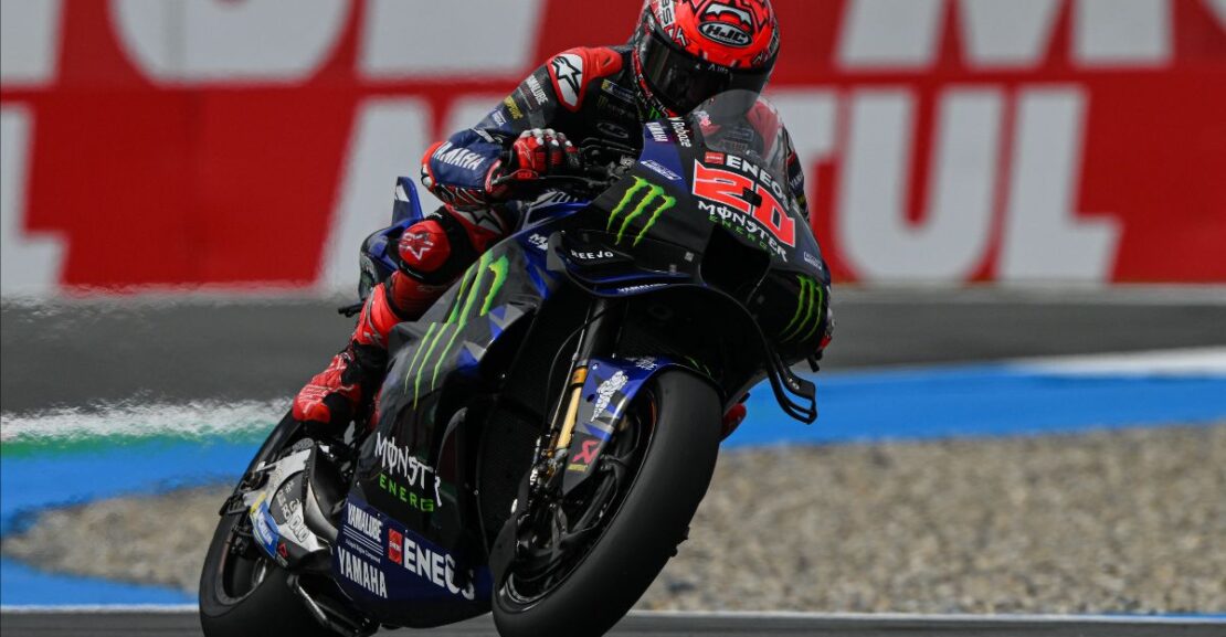 MotoGP:  Quartararo fastest as Marc Marquez endures tough Friday at the Cathedral