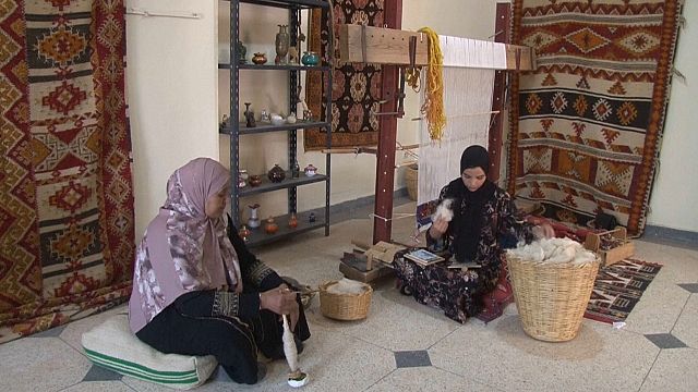 In Morocco, women keep the art of traditional rug-weaving alive