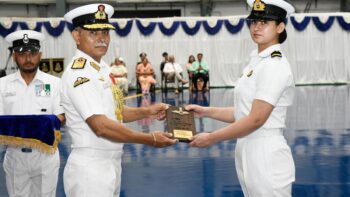 Sub Lt Aastha Poonia is the first woman fighter pilot of Naval Aviation