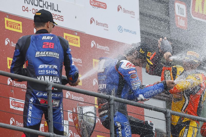 British Superbikes: Skinner the winner as Rogers celebrates debut podium