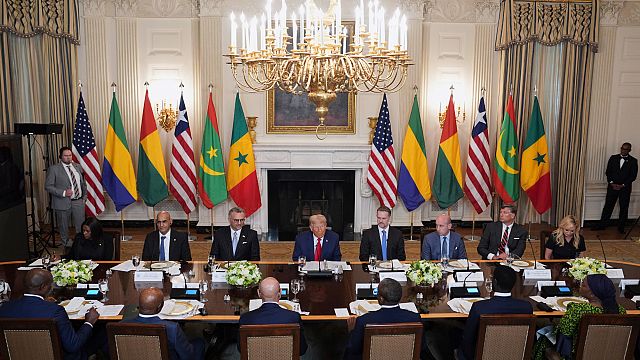 “Great economic potential in Africa”: five African leaders have lunch with Trump