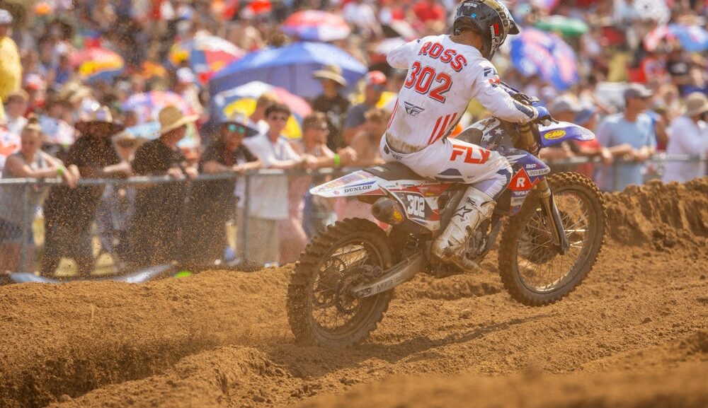 Parker Ross Lands First Top Ten in Pro Motocross Via 11-10 Moto Finishes