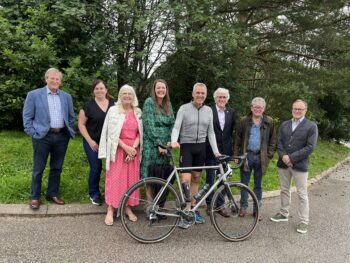 Patrick uses pedal power to take on 3,000km challenge