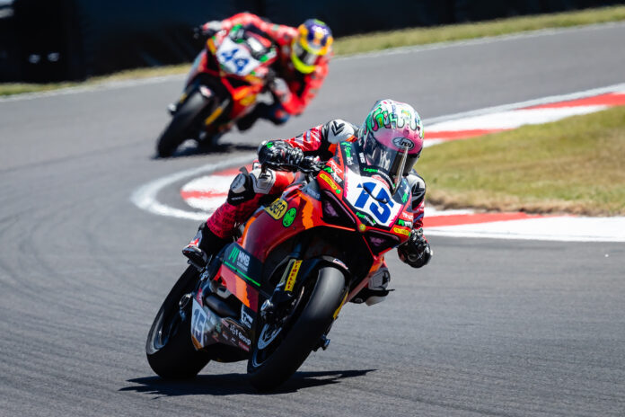 McManus & Truelove in World Supersport at Donington Park