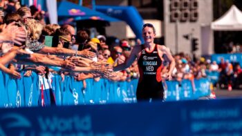 Olympic triathlete Maya Kingma back on the bike after heart-breaking early exit from Giro d’Italia