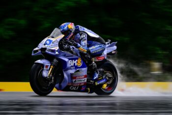Alex Marquez scrapes into Q2 at MotoGP Czech Grand Prix after crash