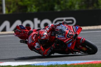 MotoGP: Bagnaia top in Brno as Marquez crashes out in qualifying