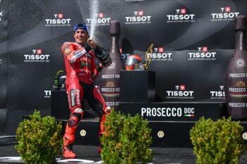 MotoGP: Marc Marquez fends off Bezzecchi to make Ducati history