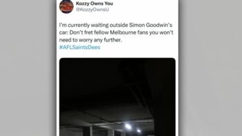Death threat aimed at Goodwin