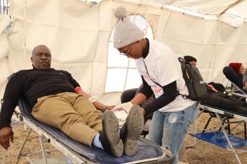 Rolling up sleeves, Saving lives: Lesotho’s blood donor drive gains momentum