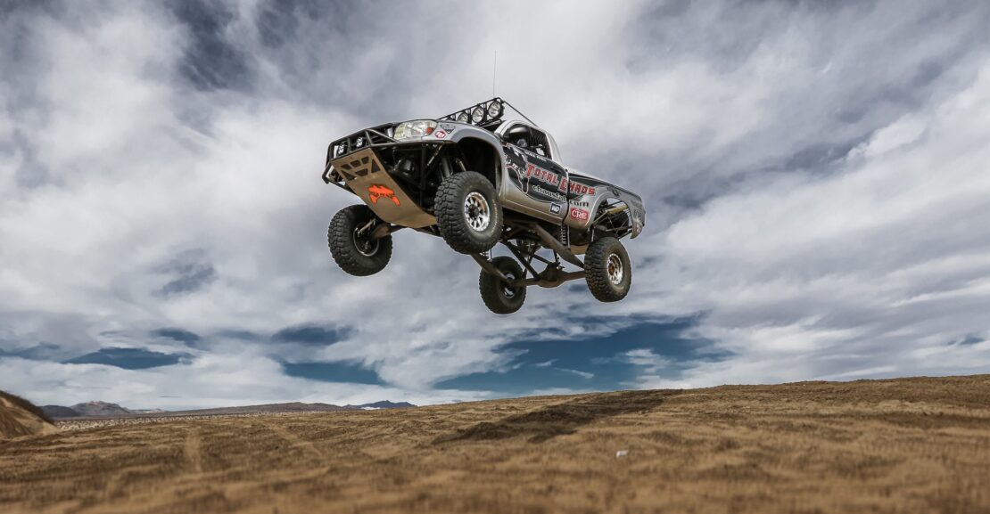 These hand-built suspensions are made to fly in the desert