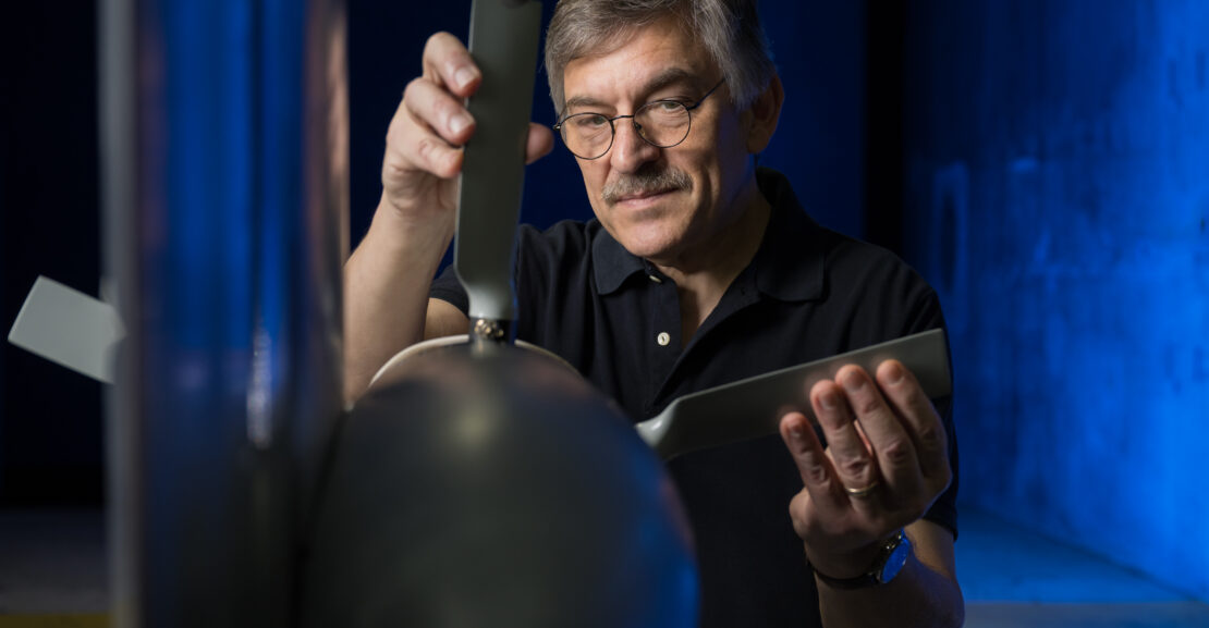 NASA Uses Wind Tunnel to Test Advanced Air Mobility Aircraft Wing