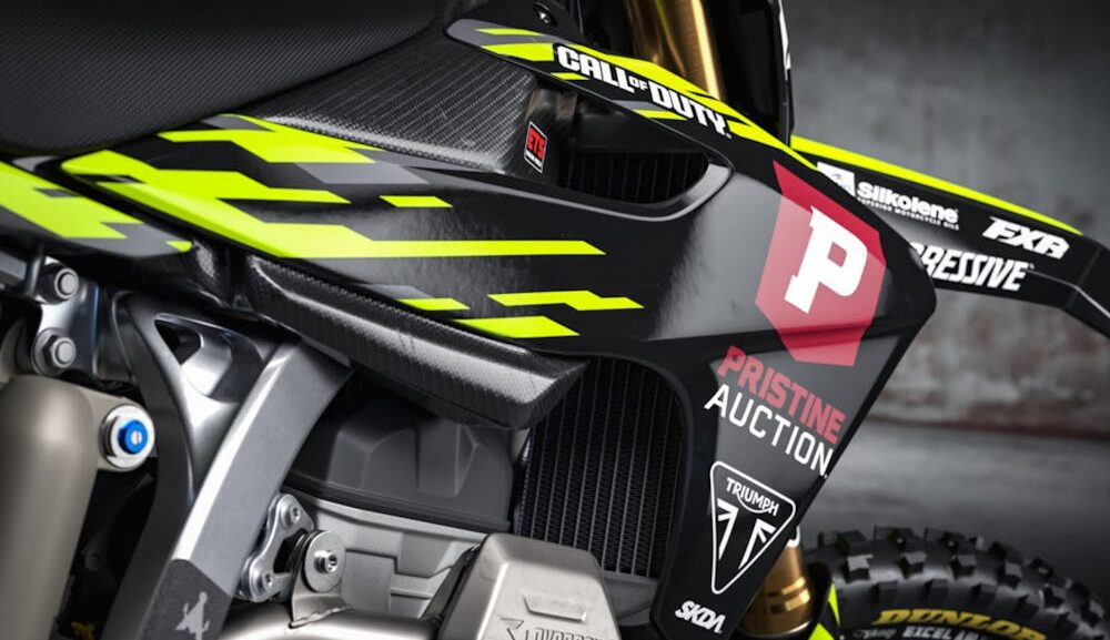 Pristine Auction Joins Triumph Factory Racing as Title Sponsor For Ironman National