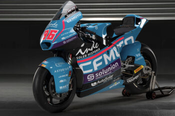 Valentino Rossi Helmet & Jake Dixon GP Winning Bike Auctioned on MotoGP Authentics